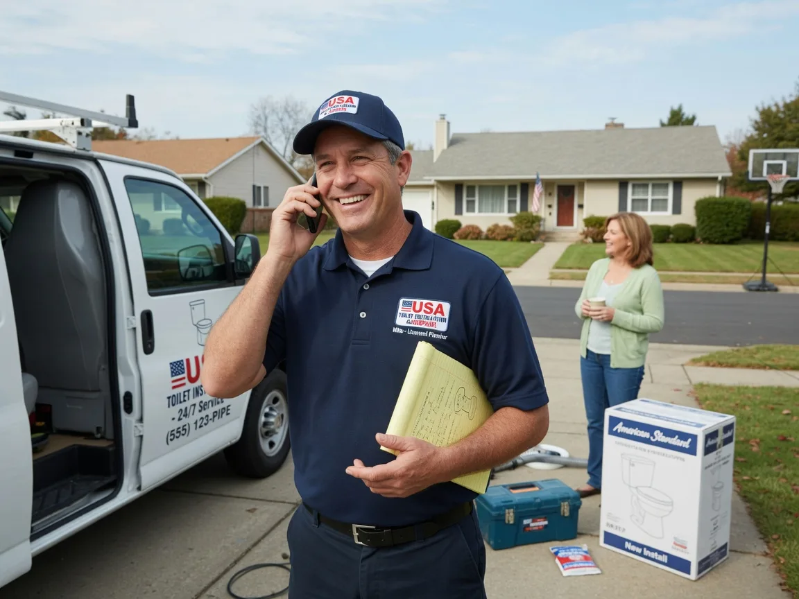 Toilet Installation Ionia, IA FAQs